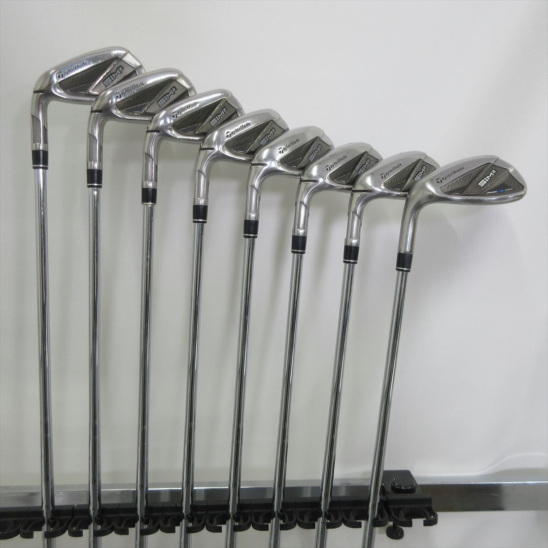 TaylorMade Iron Set Left-Handed SIM2 MAX Stiff KBS MAX MT85 JP 8 pieces