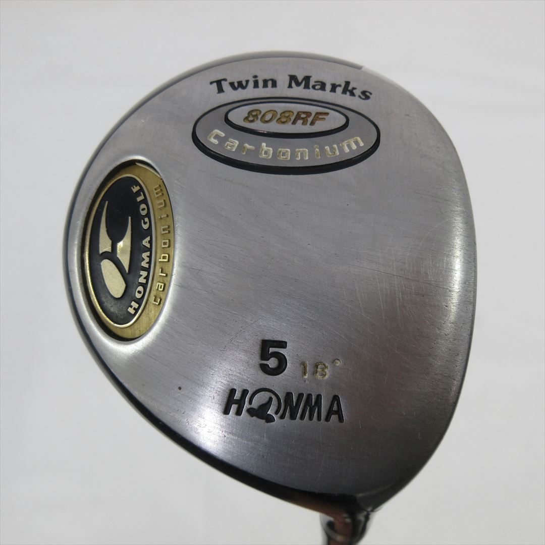 HONMA Fairway Twin Marks 808RF 5W 18° Regular 2S Carbonium