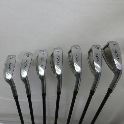 HONMA Iron Set BERES MG802 Regular 2S ARMRQ UD54 7 pieces