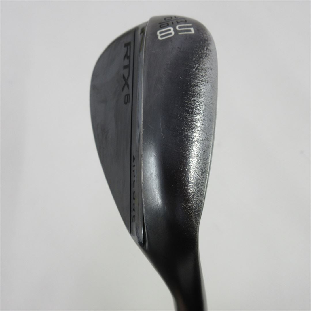 Cleveland Wedge Cleveland RTX-6 ZIPCORE BlackSatin 58° Dynamic Gold s200