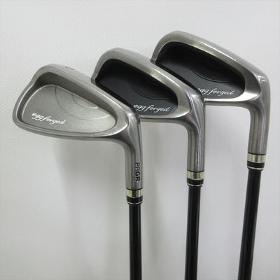 PRGR Iron Set egg FORGED(2012) Stiff egg original shaft 3 pieces