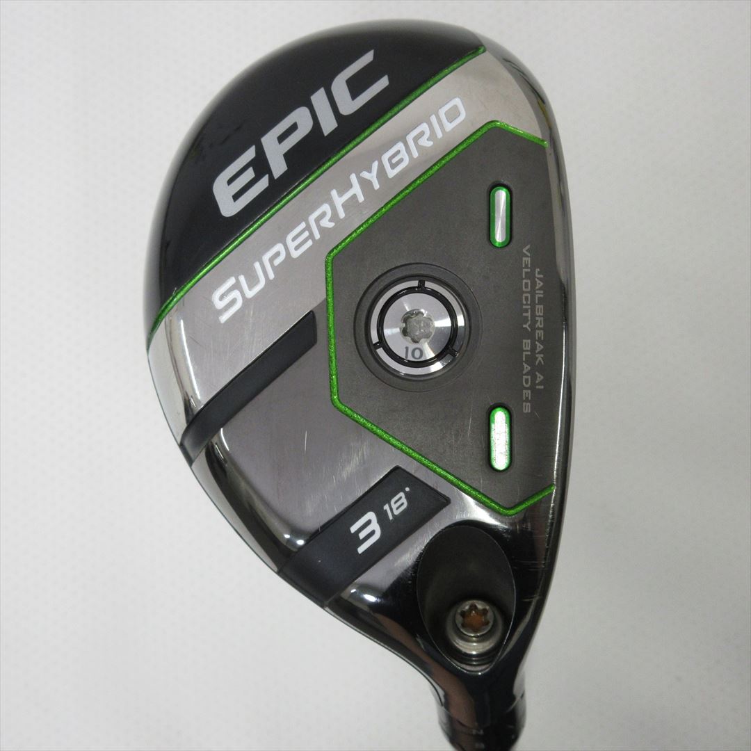 Callaway Hybrid EPIC SUPER HYBRID HY 18° Stiff Diamana 55 for CW(2021 EPIC)