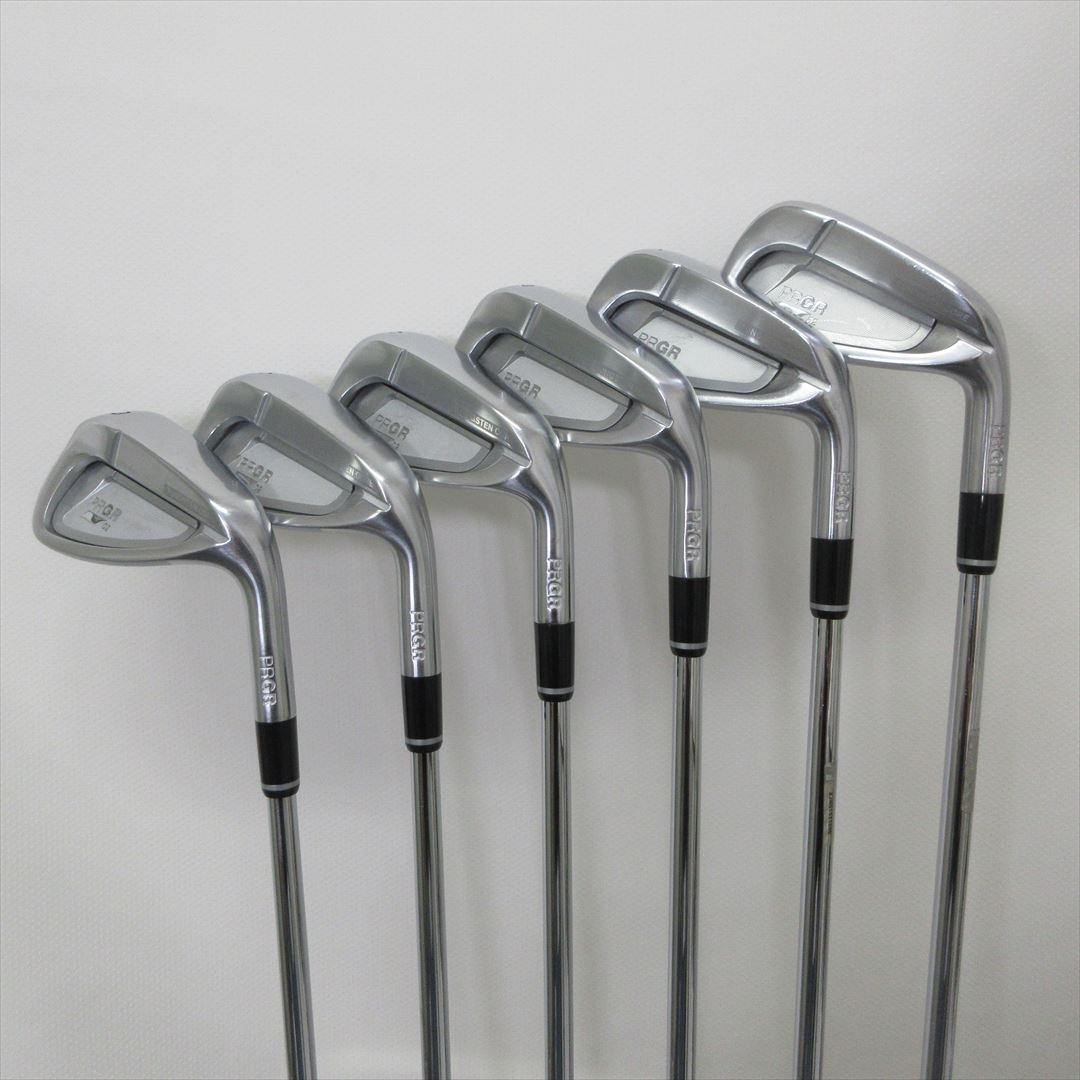 PRGR Iron Set PRGR 2 Stiff SPEC STEEL3 Ver 2 6 pieces