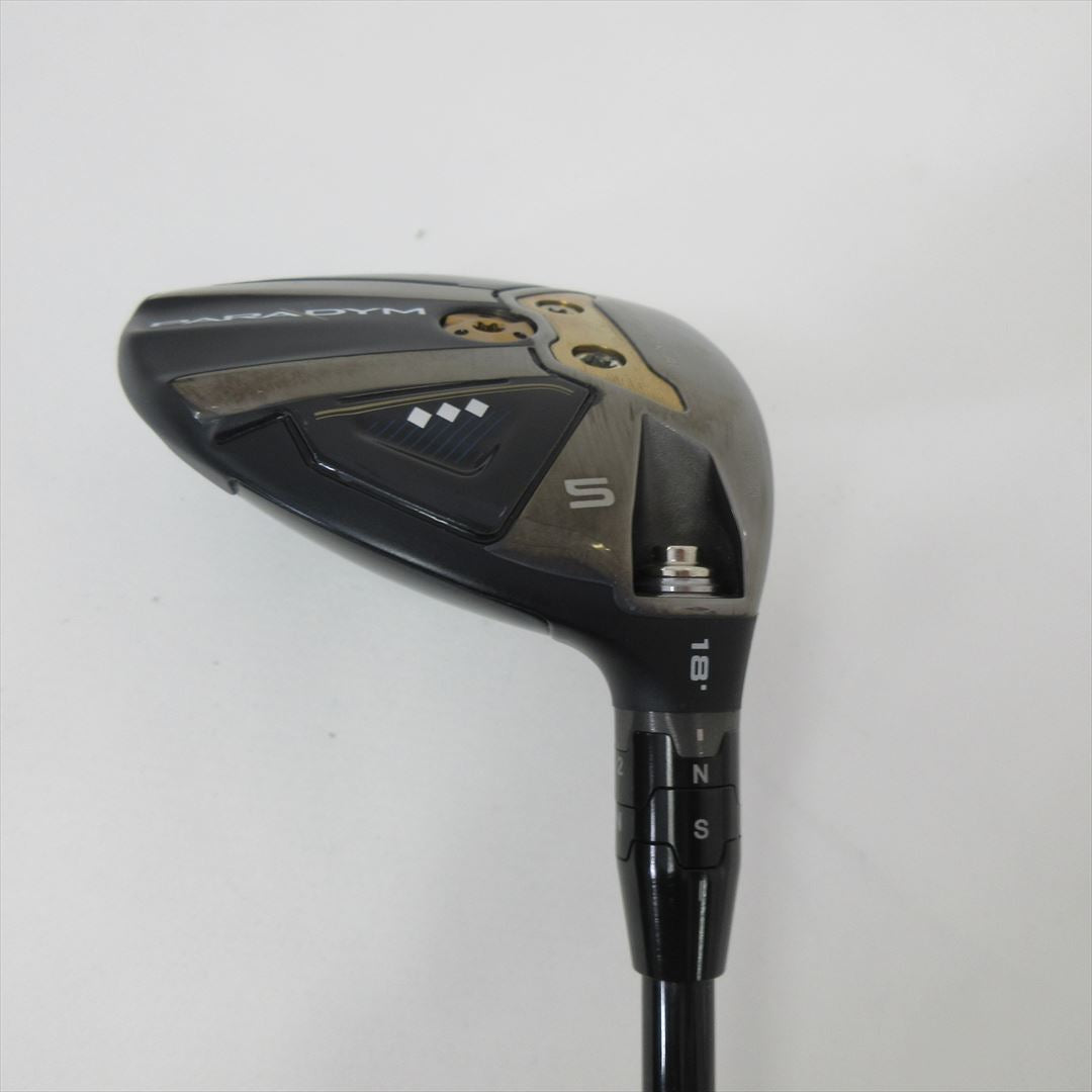 Callaway Fairway PARADYM Triple Dia 5W 18° Stiff TENSEI 55 for CW(PARADYM)