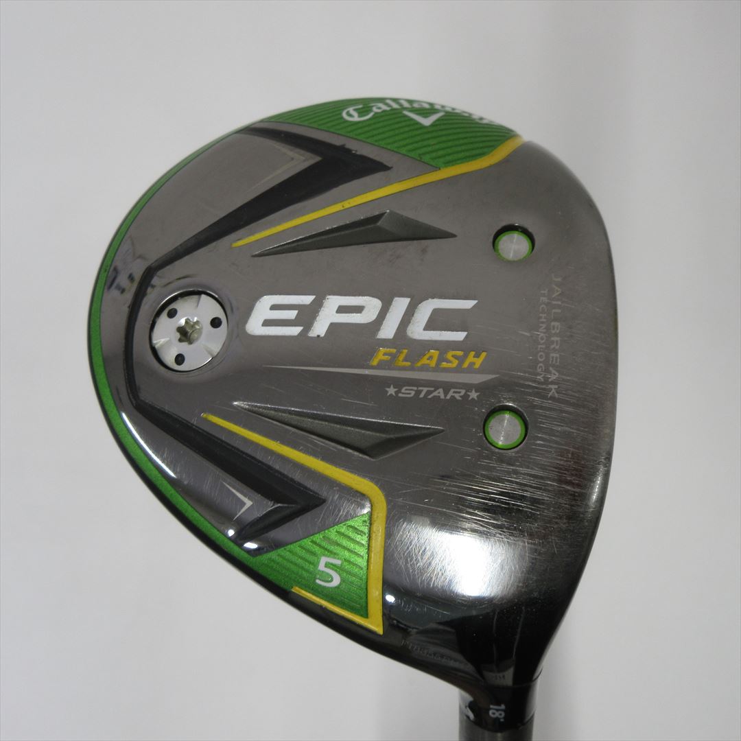 Callaway Fairway EPIC FLASH STAR 5W 18° Stiff Speeder EVOLUTION for CW