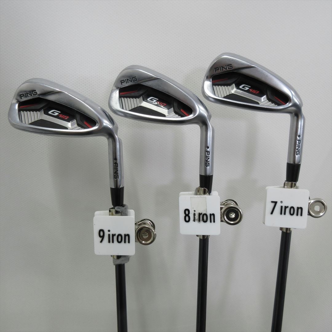 Ping Iron Set G410 Regular ALTA J CB RED DotColor Black 5 pieces