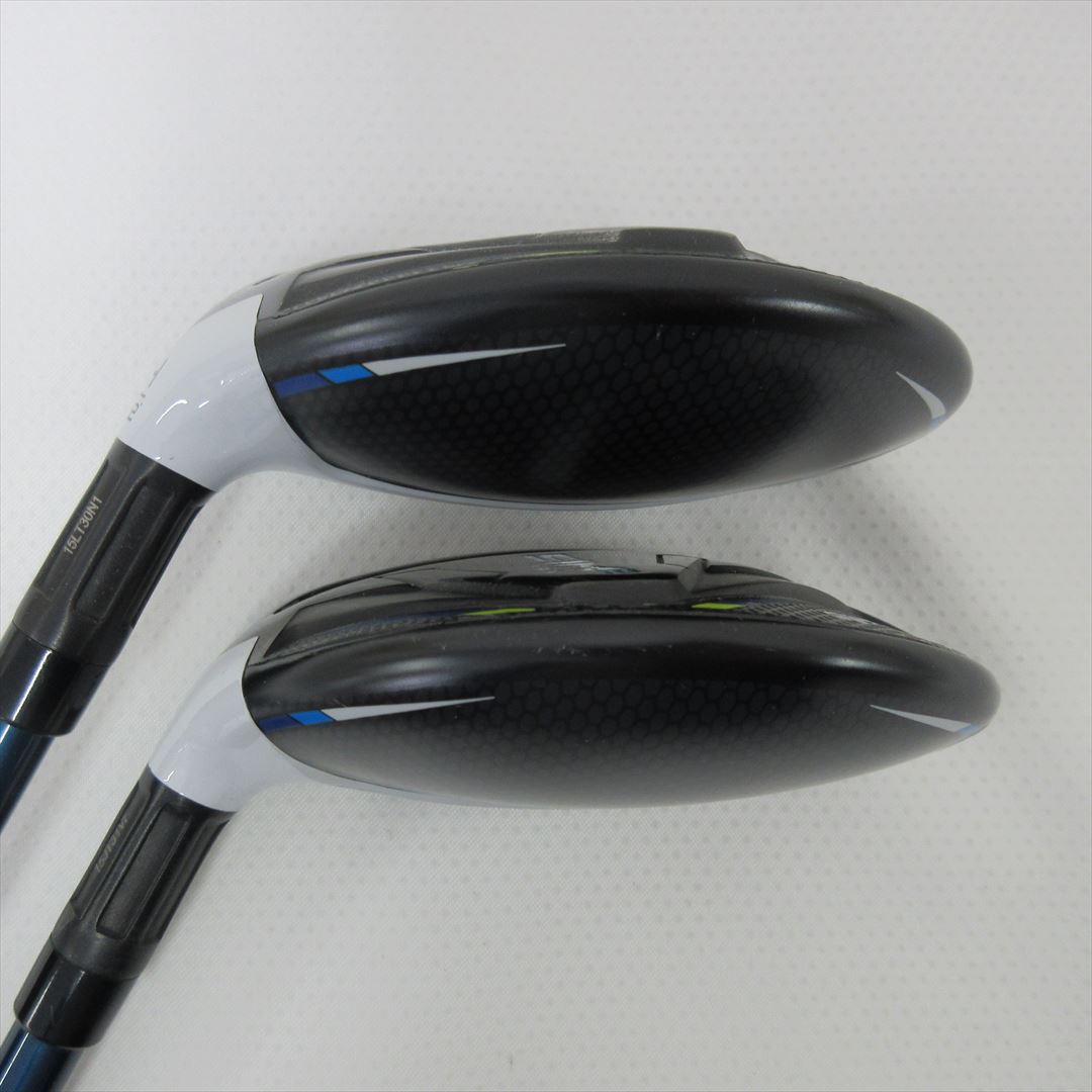 "2-Pack Golf Clubs" TaylorMade Hybrid Lefty SIM2 MAX U3&U4 Reg TENSEI BLUE TM60