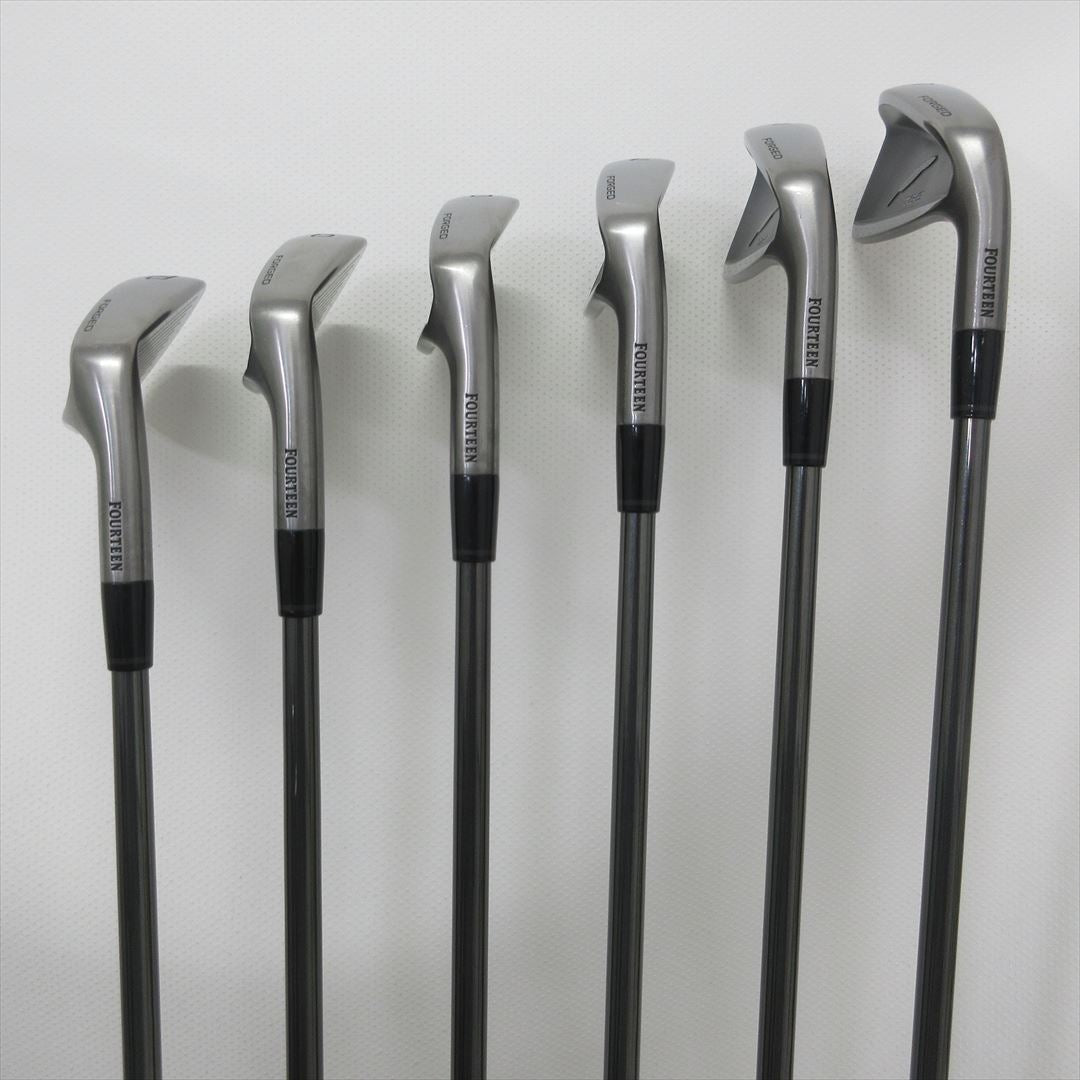 Fourteen Iron Set TB 5 FORGED Light Black Stiff FS-90i 6 pieces