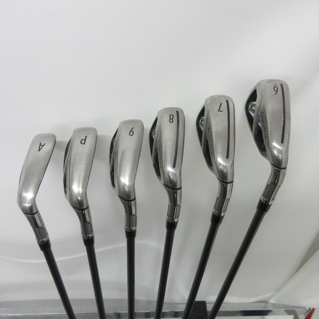 TaylorMade Iron Set SIM MAX Stiff TENSEI BLUE TM60 6 pieces