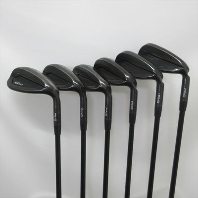 Ping Iron Set G710 Regular ALTA DISTANZA BLACK 40 6 pieces Dot Color Blue