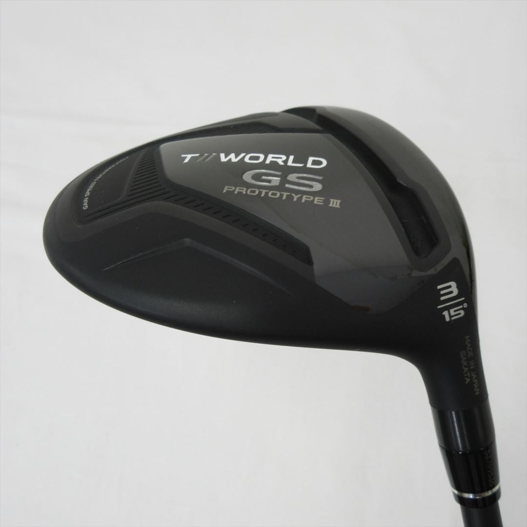 HONMA Fairway TOUR WORLD GS PROTOTYPE 3 3W 15° Stiff VIZARD FZ-6