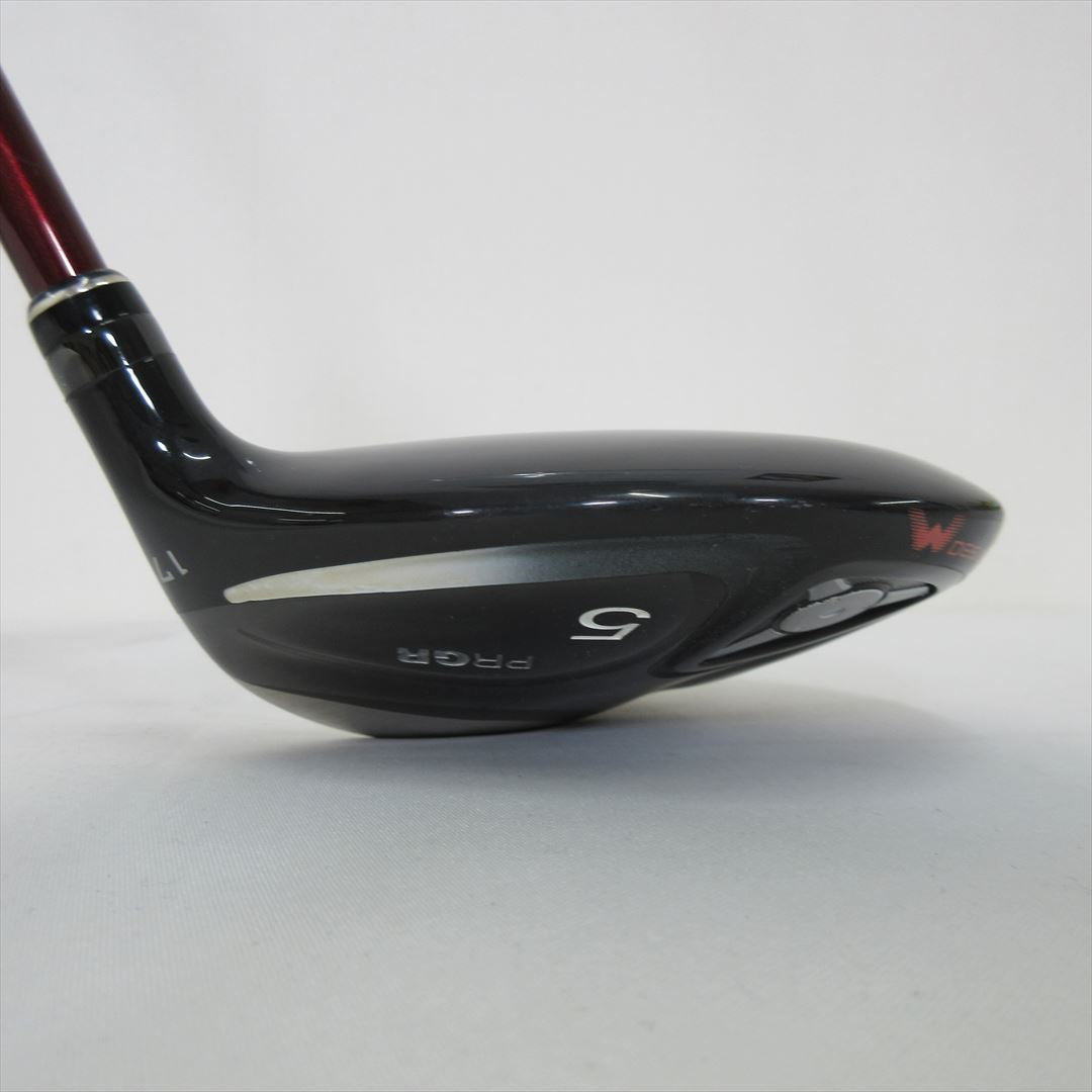 PRGR Fairway RS RED 5W 17° StiffRegular Speeder EVOLUTION FOR PRGR