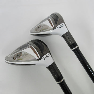 "2-Pack Golf Clubs" TaylorMade Hybrid SIM GLOIRE U4 & U5 Stiff AIR Speeder TM