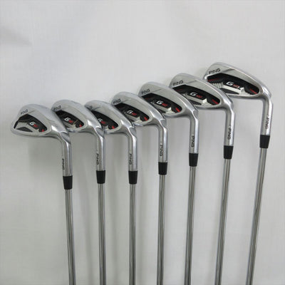 ping iron set g410 regular ns pro 850gh dotcolor silver 7 pieces
