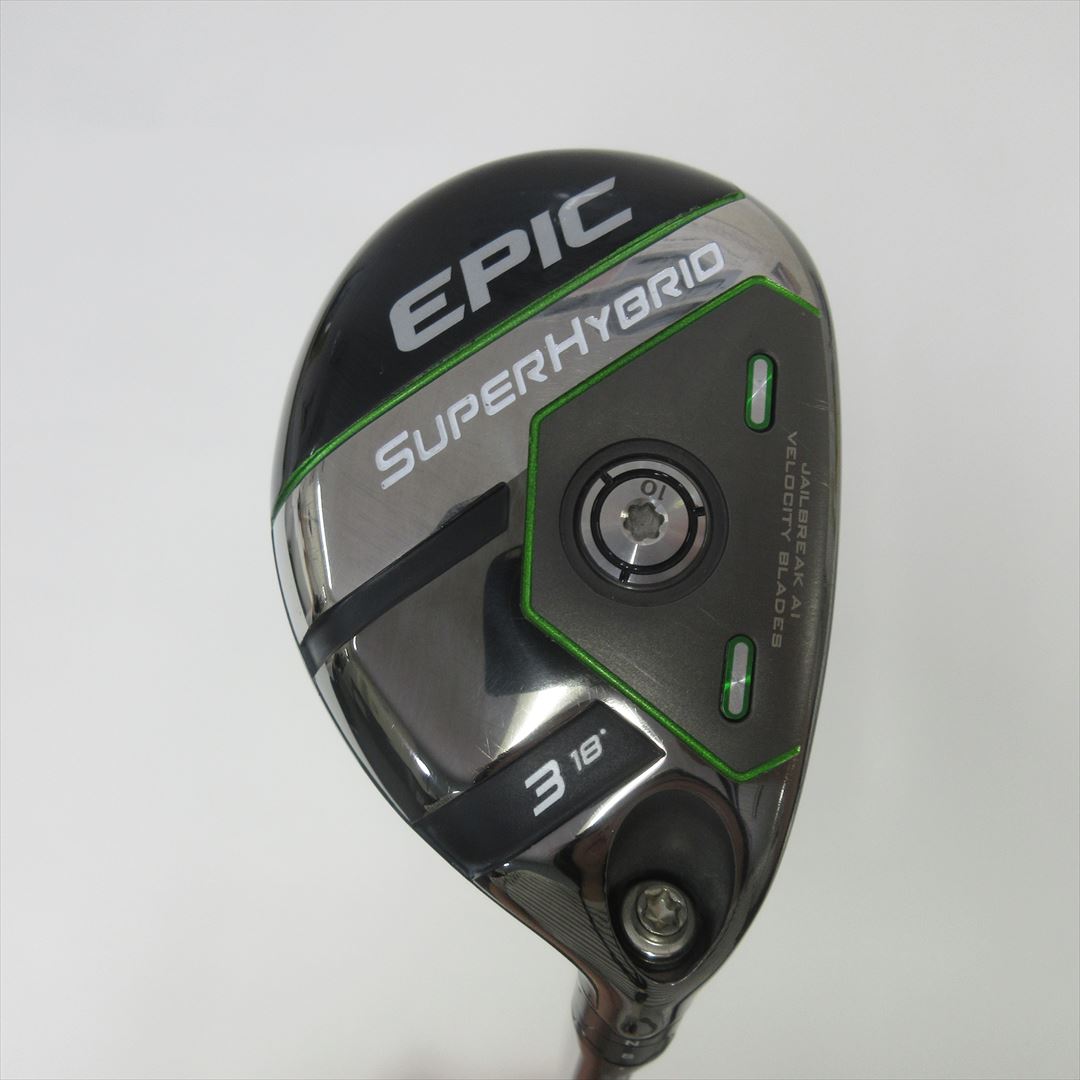 Callaway Hybrid EPIC SUPER HYBRID HY 18° Stiff Diamana 55 for CW