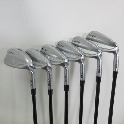 Ping Iron Set i525 Stiff ALTA J CB BLACK 6 pieces Dot Color Red