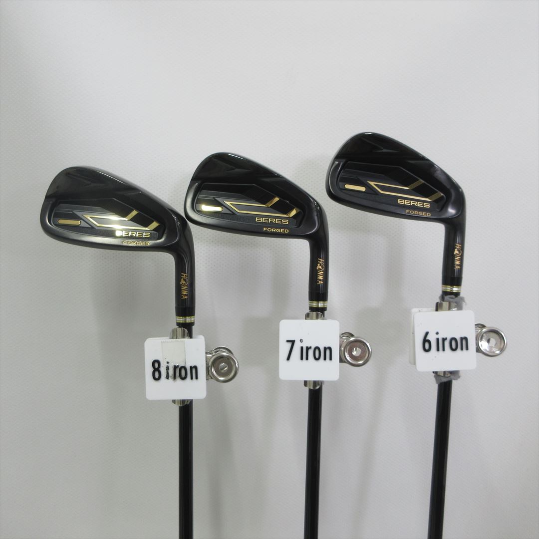 HONMA Iron Set BERES BLACK(2024) Stiff ARMRQ FX BLACK 6 pieces