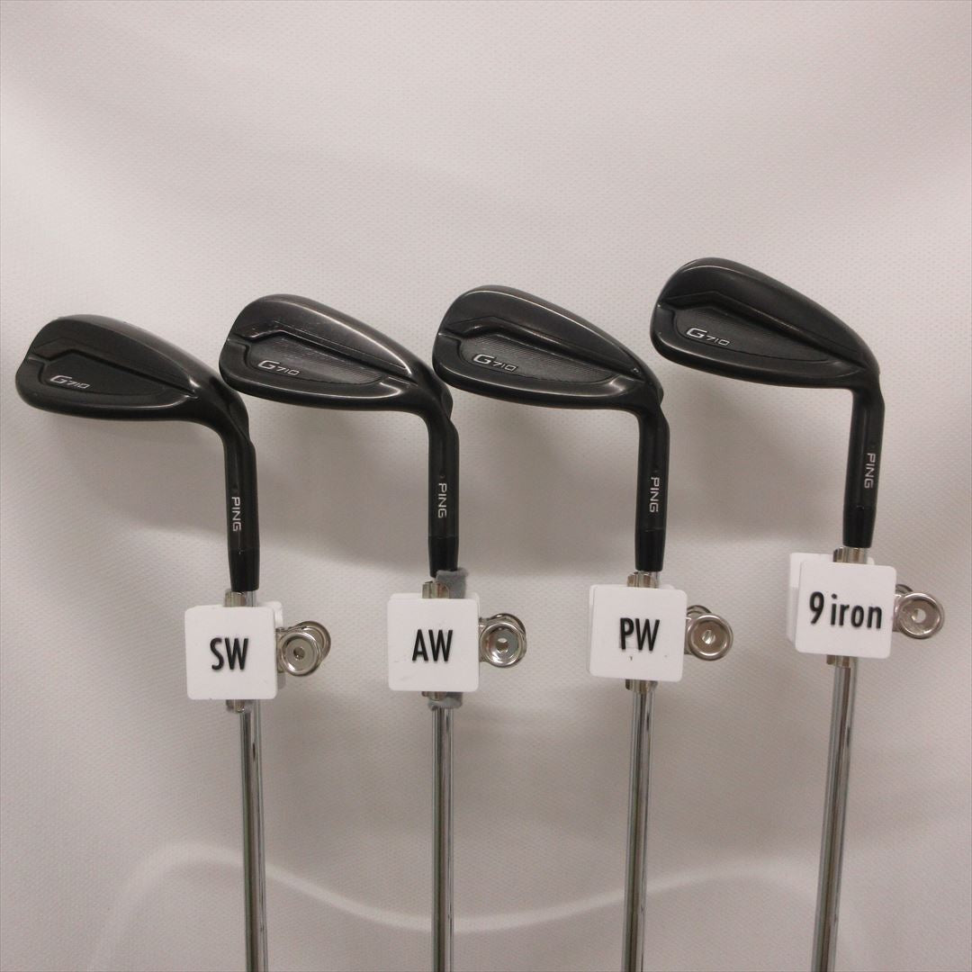 Ping Iron Set G710 NS PRO ZELOS 6 DotColor Black 8 pieces