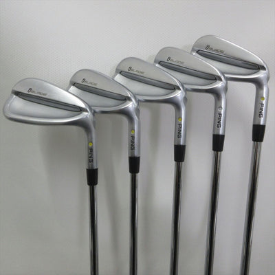 Ping Iron Set i BLADE Stiff NS PRO MODUS3 TOUR105 5 pieces Dot Color Yellow