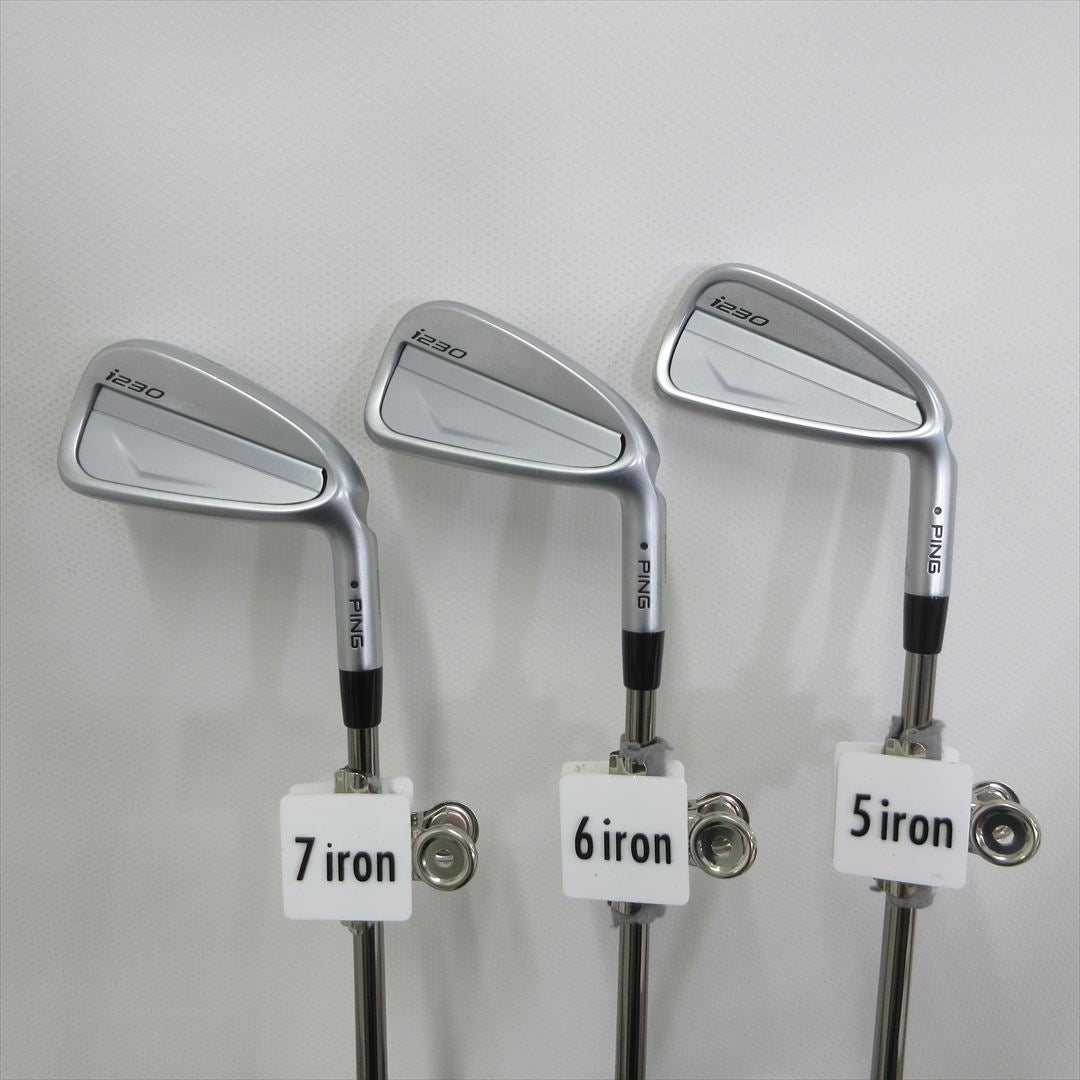 Ping Iron Set i230 Stiff PING TOUR 2.0 CHROME I 6 pieces Dot Color Black