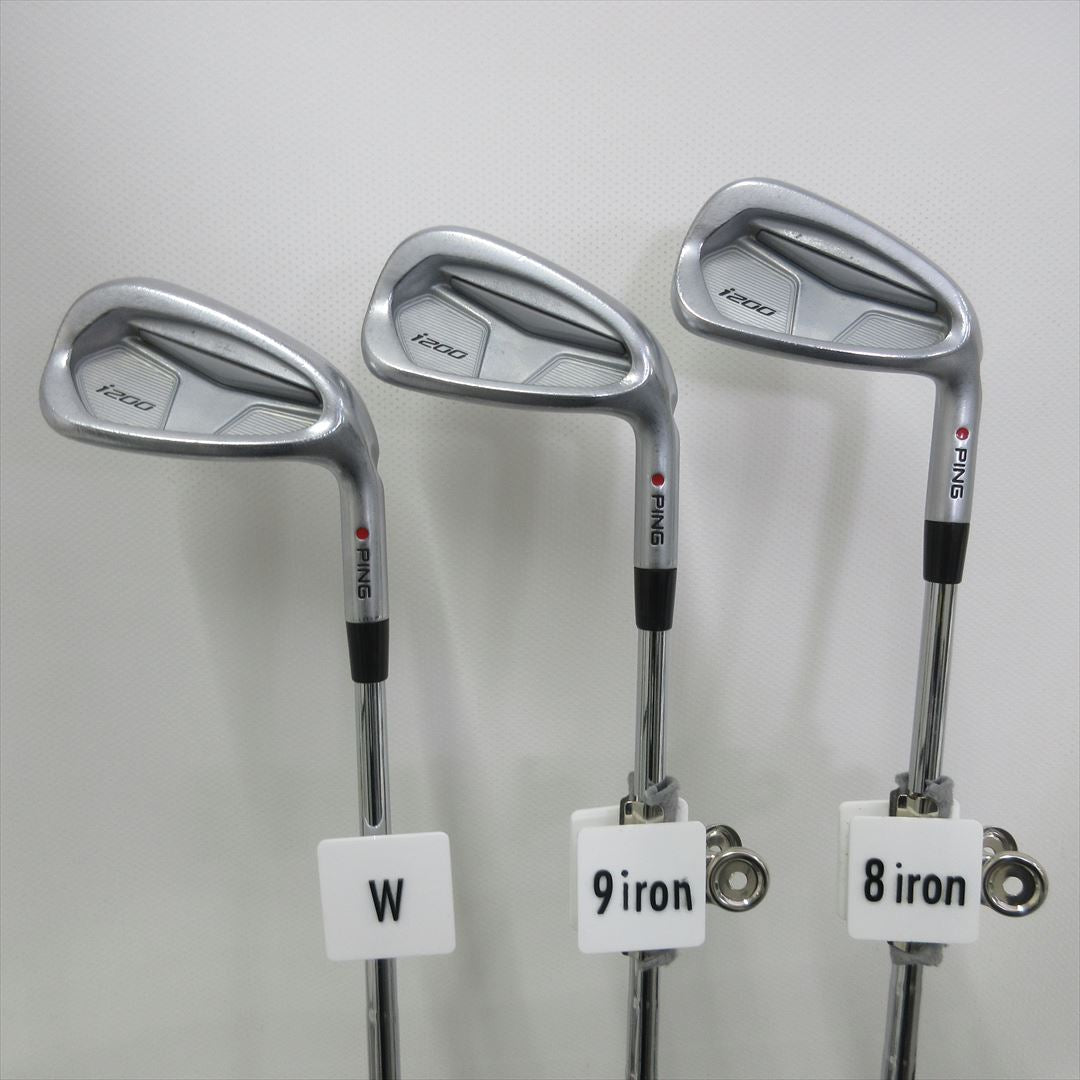 Ping Iron Set i200 Flex-X NS PRO MODUS3 TOUR105 6 pieces Dot Color Red