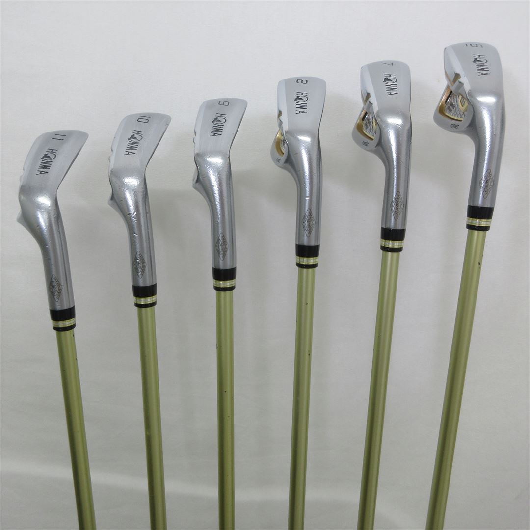 HONMA Iron Set BERES IS-06 Regular 2S ARMRQX 47 6 pieces