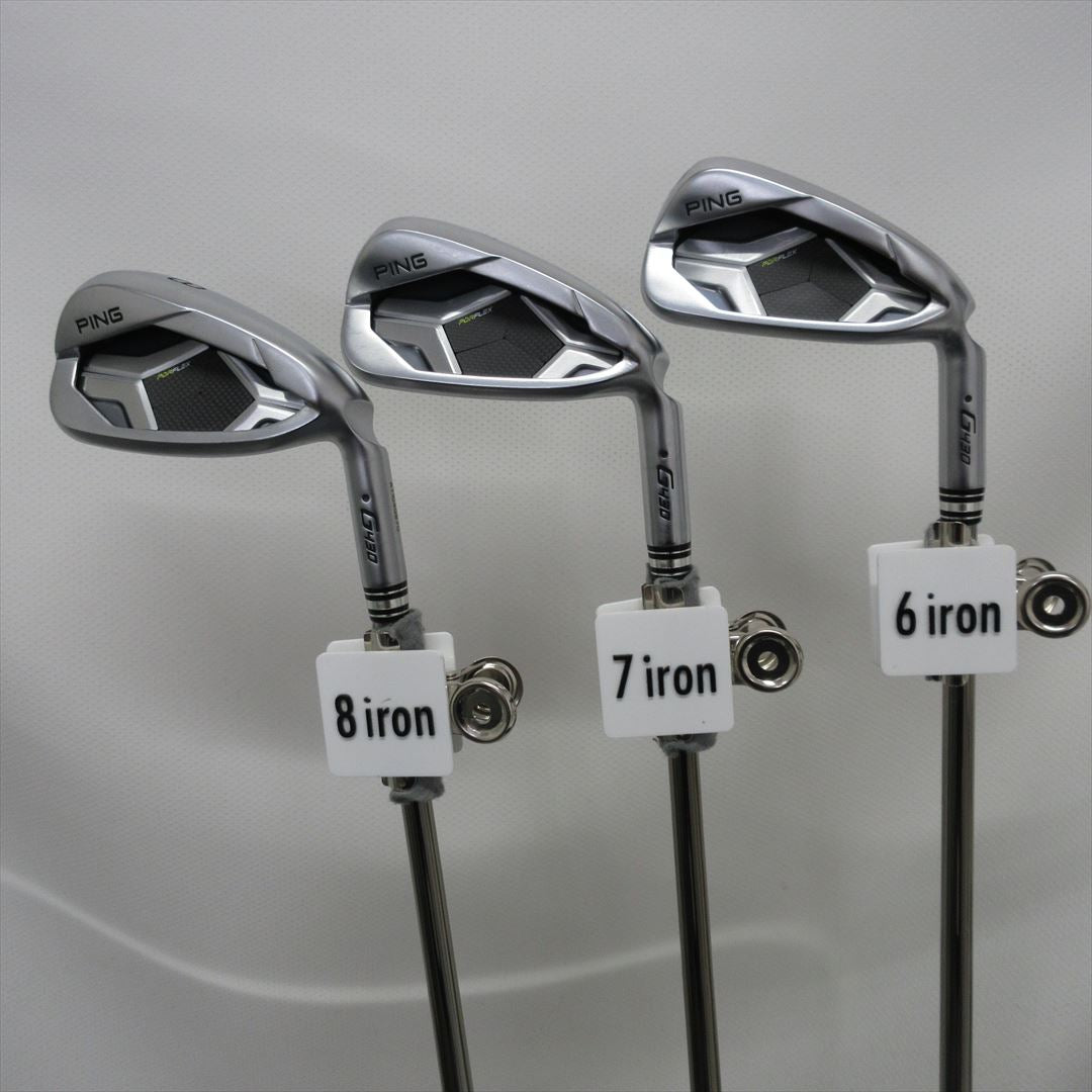 Ping Iron Set G430 Stiff PING TOUR 2.0 CHROME I 6 pieces Dot Color Black