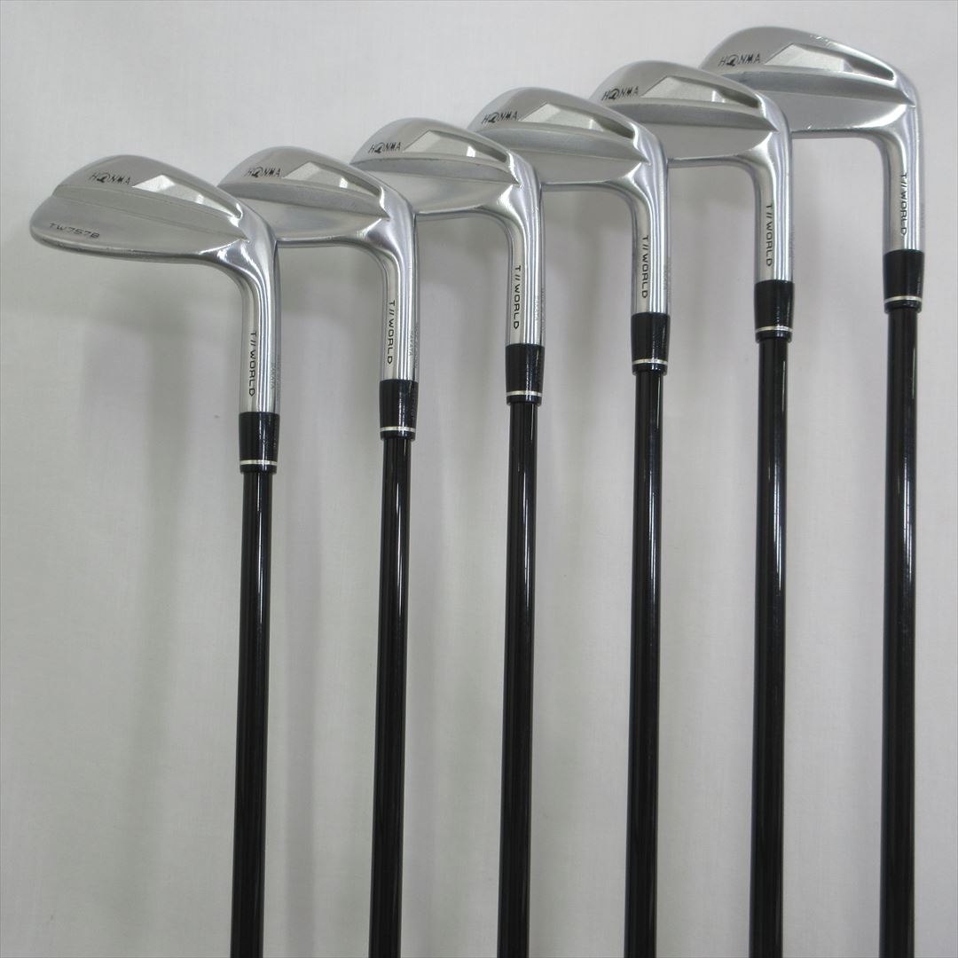 HONMA Iron Set TOUR WORLD TW757B Stiff VIZARD for TW757 50 6 pieces :