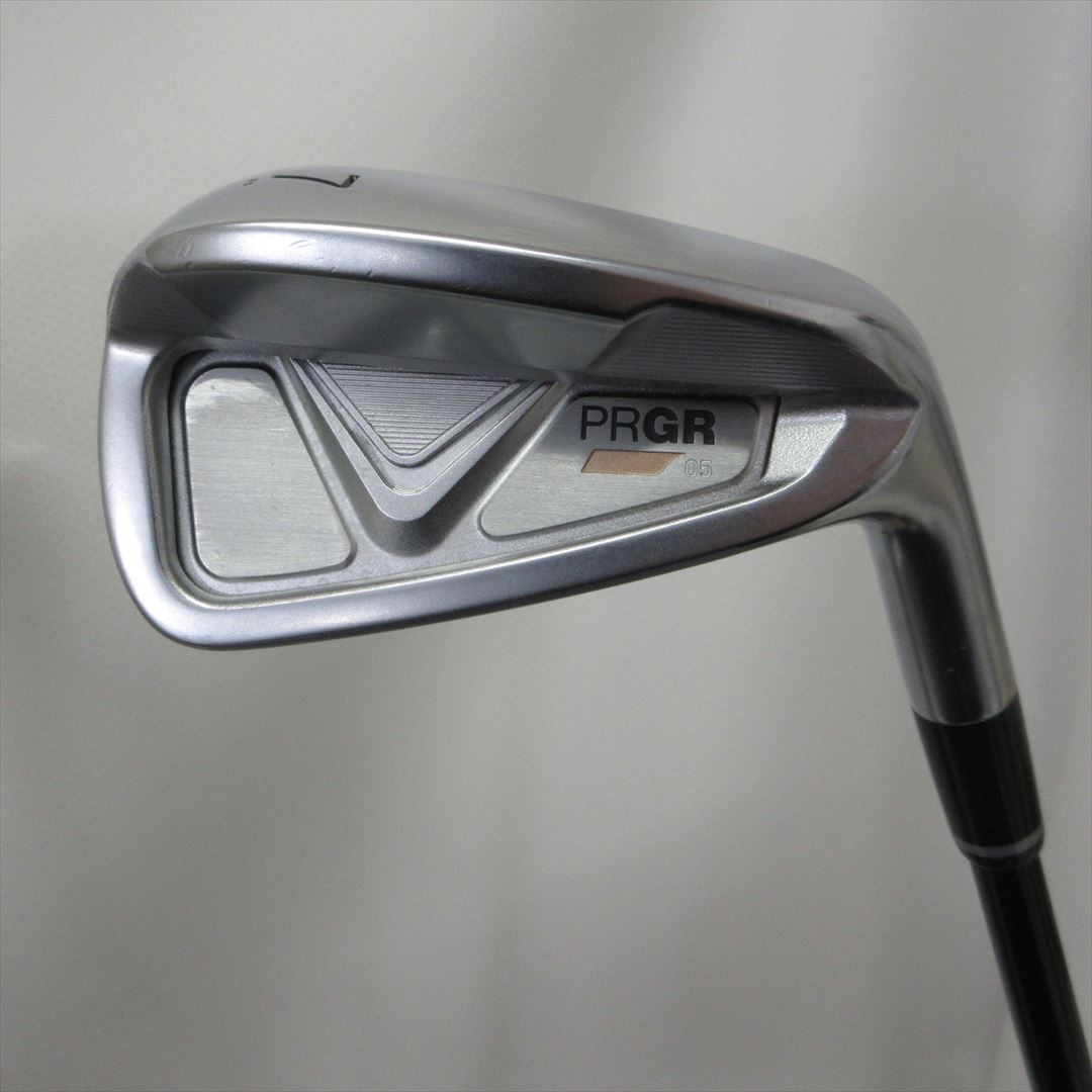 PRGR Iron Set PRGR 05(2023) StiffRegular MCI BLACK FOR PRGR 6 pieces