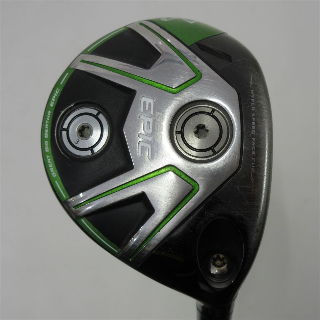 Callaway Fairway GBB EPIC SUBZERO FW 15° Stiff Speeder EVOLUTION for GBB