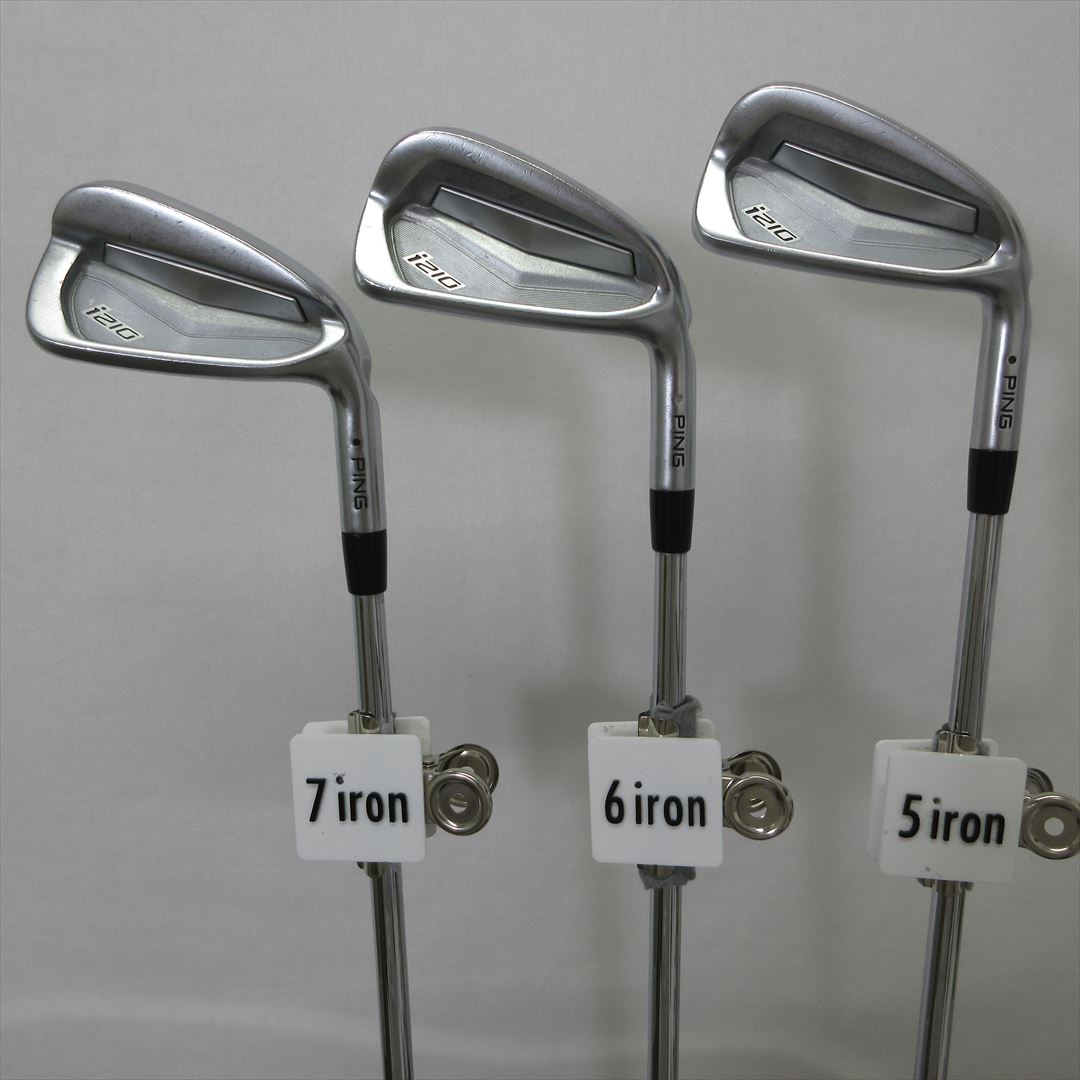 Ping Iron Set i210 Stiff Dynamic Gold S200 Dot Color Black 6 pieces