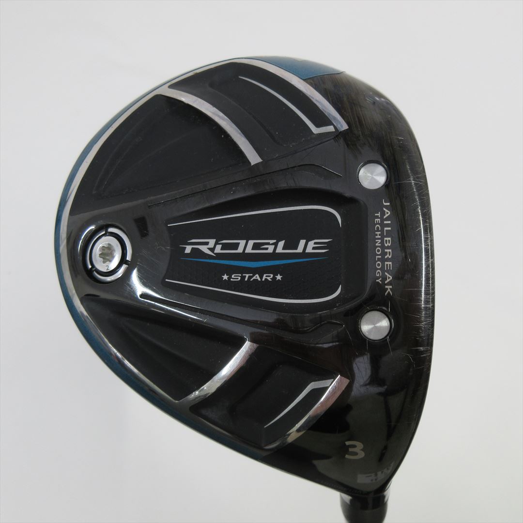 Callaway Fairway ROGUE STAR 3W 15° Stiff Speeder EVOLUTION for CW 50