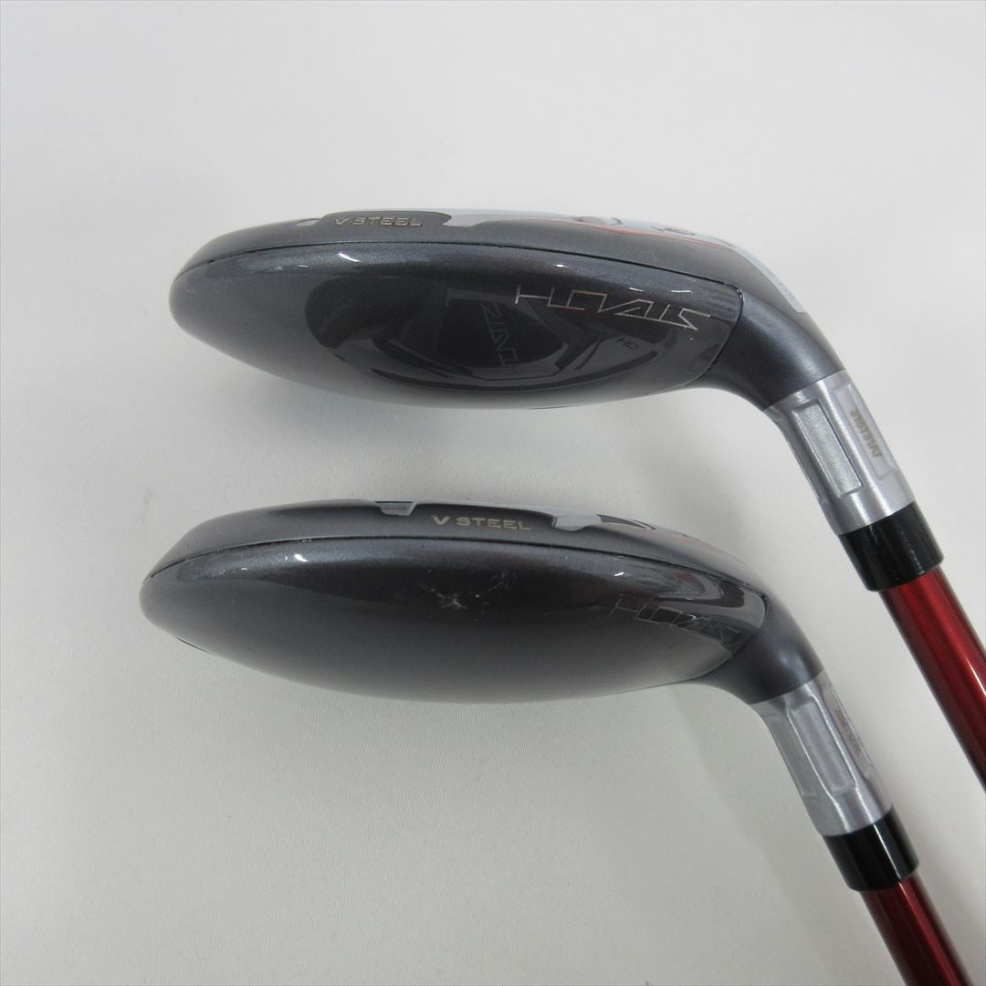 "2-Pack Golf Clubs" TaylorMade Hybrid STEALTH2 HD U4 & U5 Ladies TENSEI RED TM40