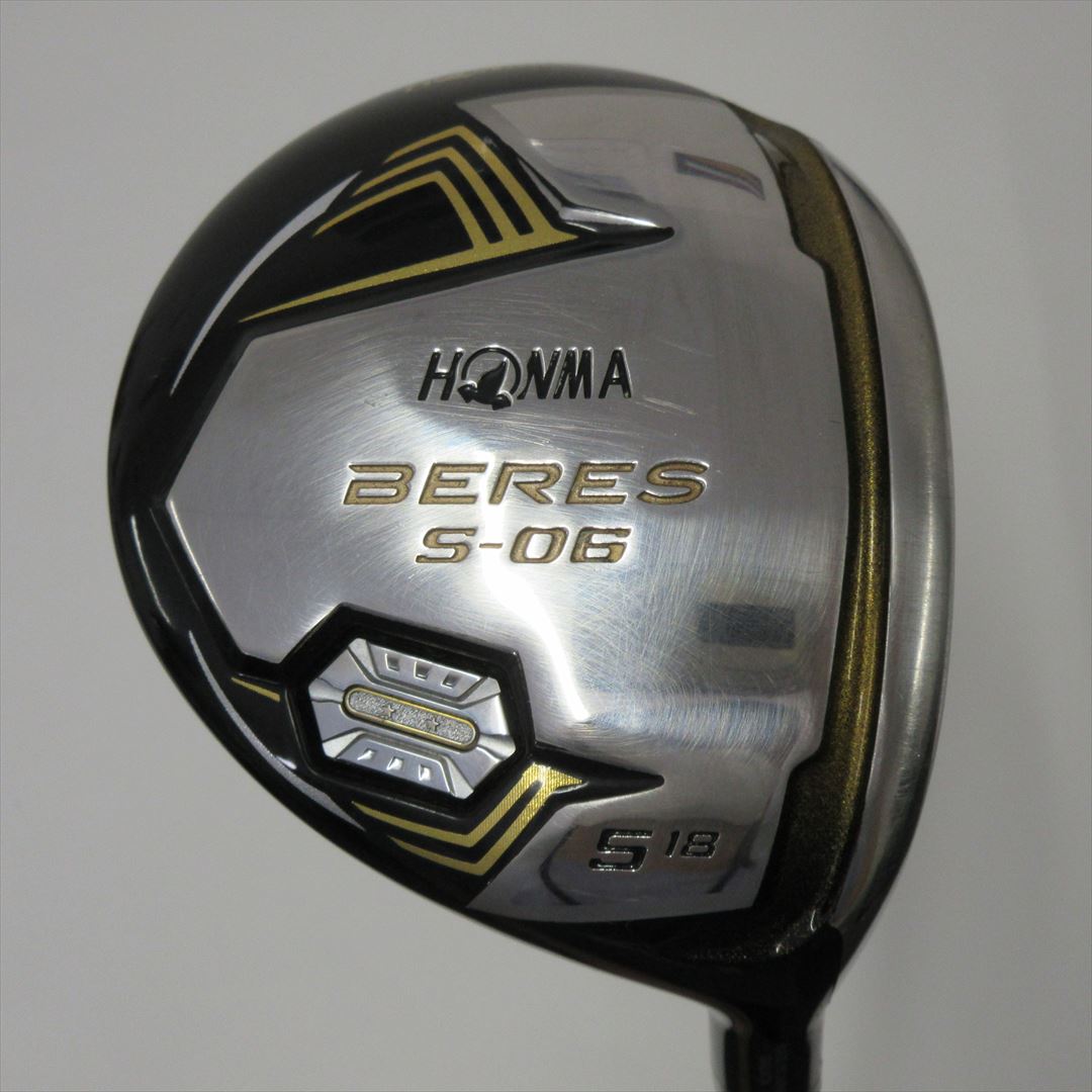 HONMA Fairway BERES S-06 5W 18° Stiff 2S ARMRQX 52