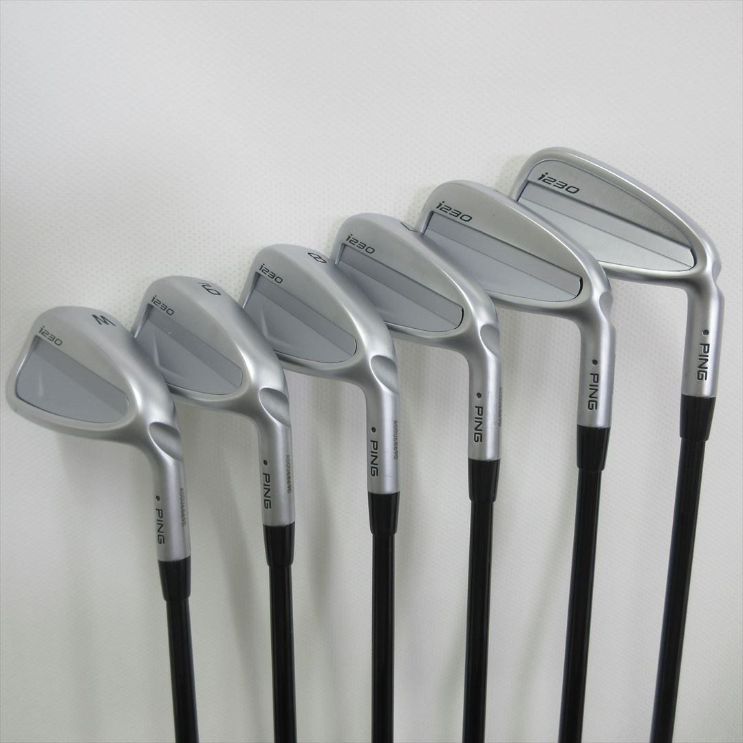 Ping Iron Set i230 Regular ALTA J CB BLACK 6 pieces Dot Color Black