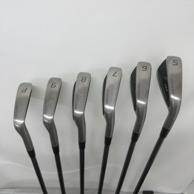 Fourteen Iron Set TB 5 FORGED Light Black Stiff FS-90i 6 pieces