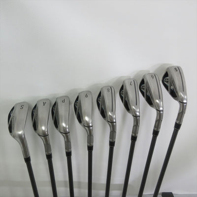 TaylorMade Iron Set Fair Rating SIM MAX Stiff TENSEI BLUE TM60 8 pieces