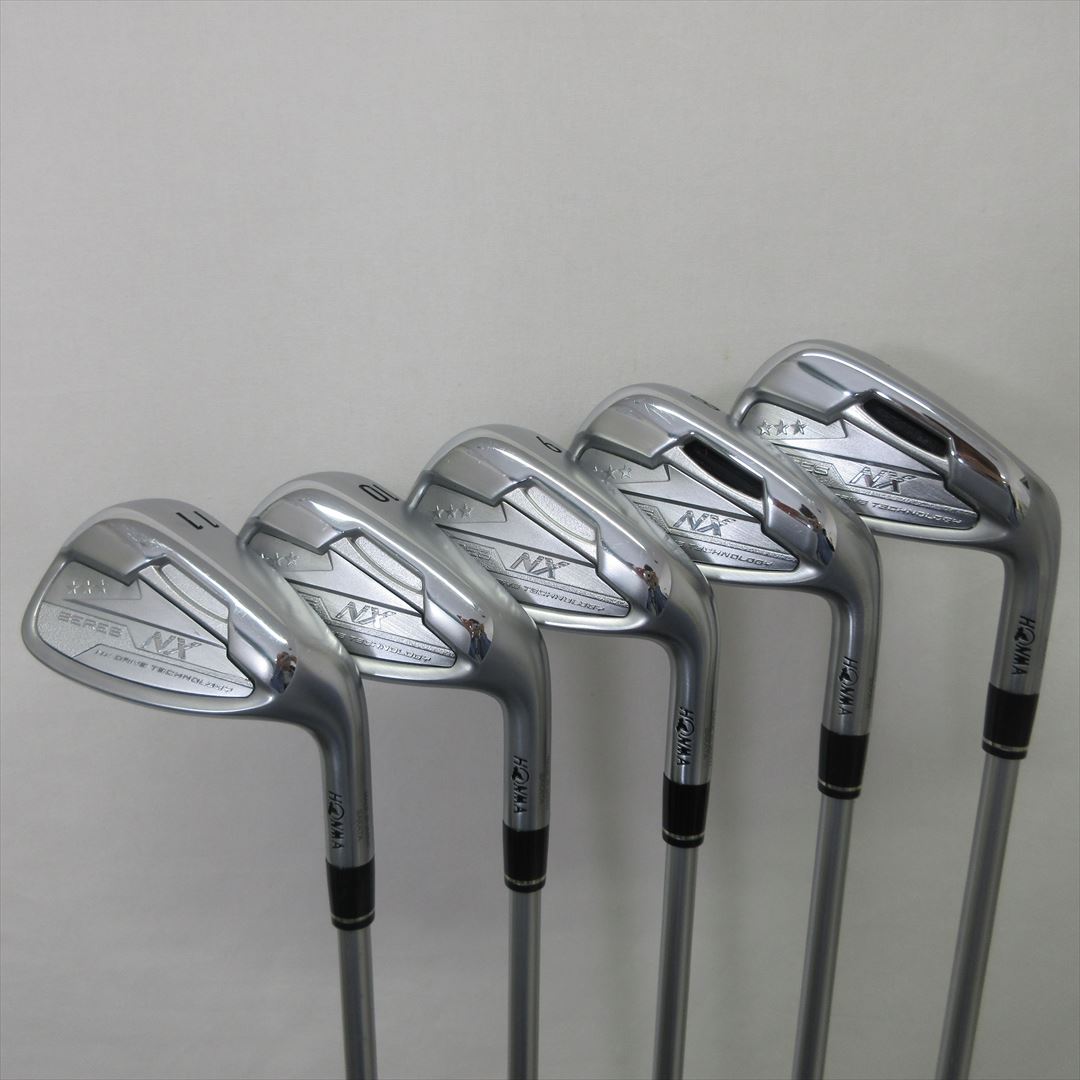 HONMA Iron Set BERES NX Triple Star Regular VIZARD for NX 45 5 pieces