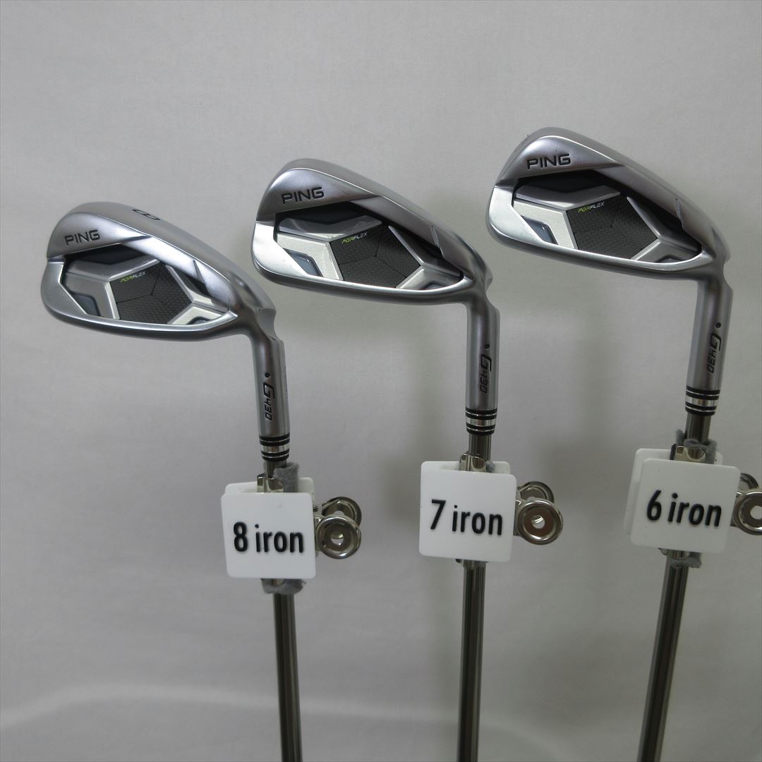 Ping Iron Set G430 Stiff PING TOUR 2.0 CHROME I 6 pieces Dot Color Black