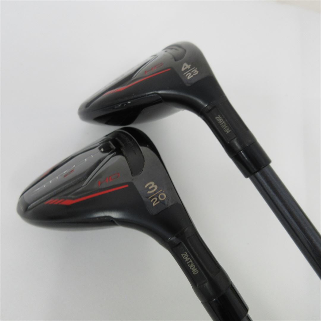 "2-Pack Golf Clubs" TaylorMade Hybrid STEALTH2 HD U3 & U4 Regular TENSEI RED TM60