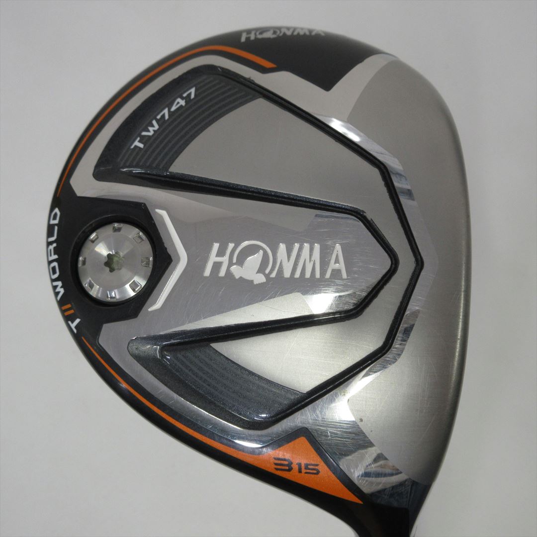 HONMA Fairway TOUR WORLD TW747 3W 15° StiffRegular VIZARD FD-6