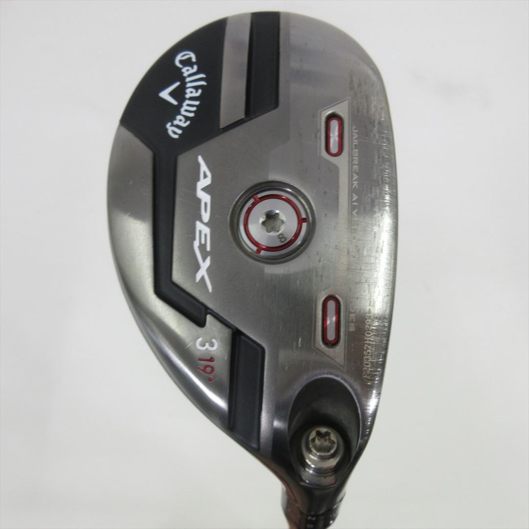 Callaway Hybrid APEX -2021 HY 19° Stiff Fujikura MC 80 for CW