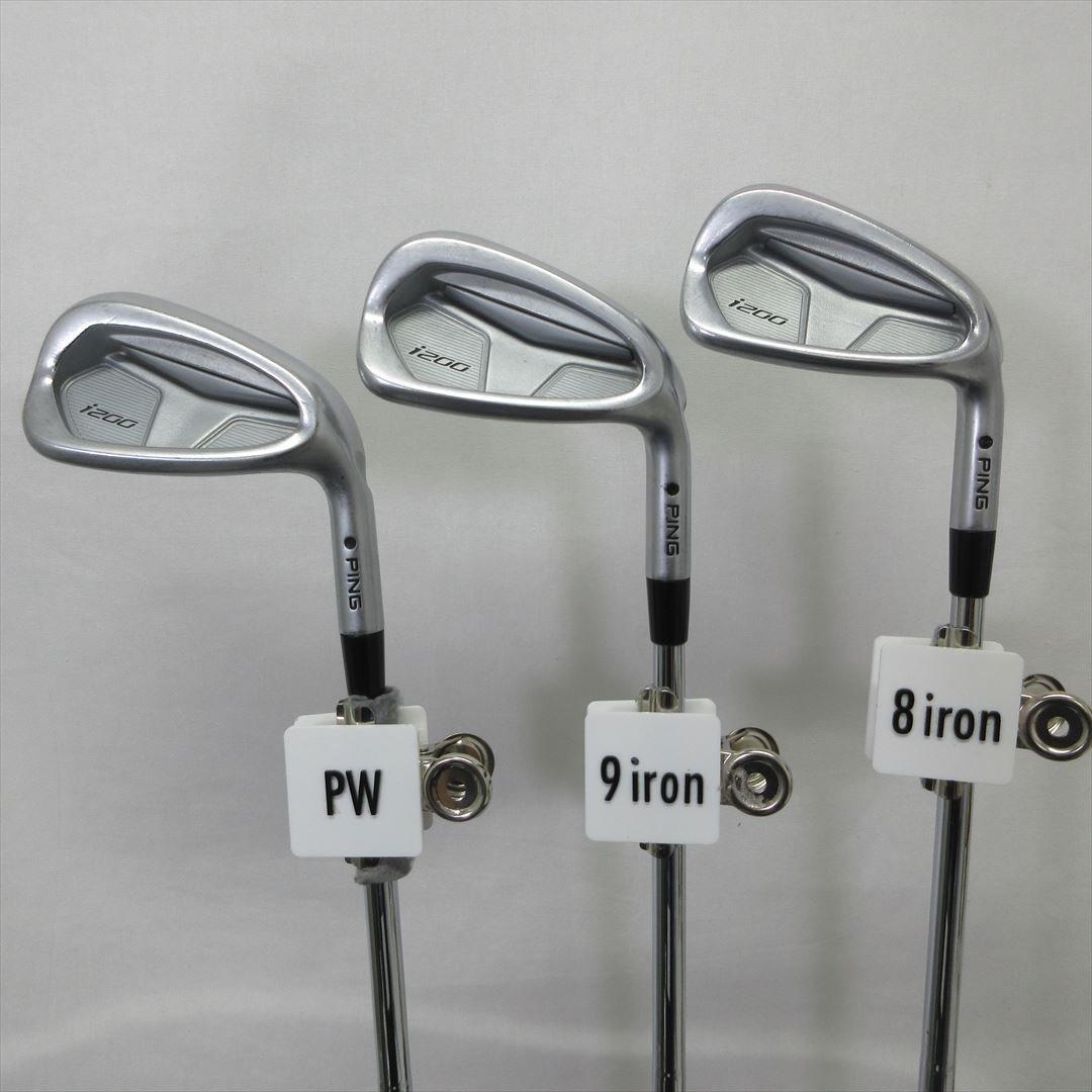 Ping Iron Set i200 Flex-X NS PRO MODUS3 TOUR125 7 pieces Dot color Black