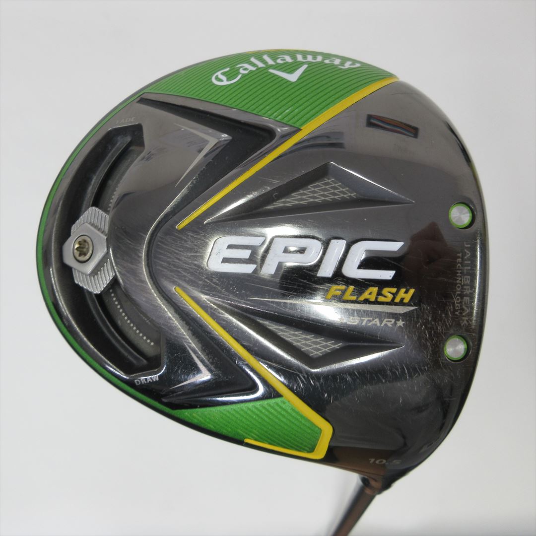 Callaway Driver Fair Rating EPIC FLASH STAR 10.5° Stiff Speeder EVOLUTION for CW