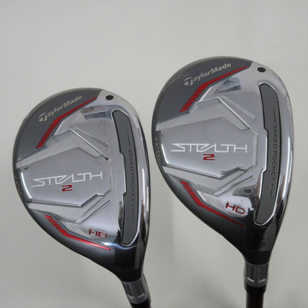 "2-Pack Golf Clubs" TaylorMade Hybrid STEALTH2 HD U4 & U5 Ladies TENSEI RED TM40