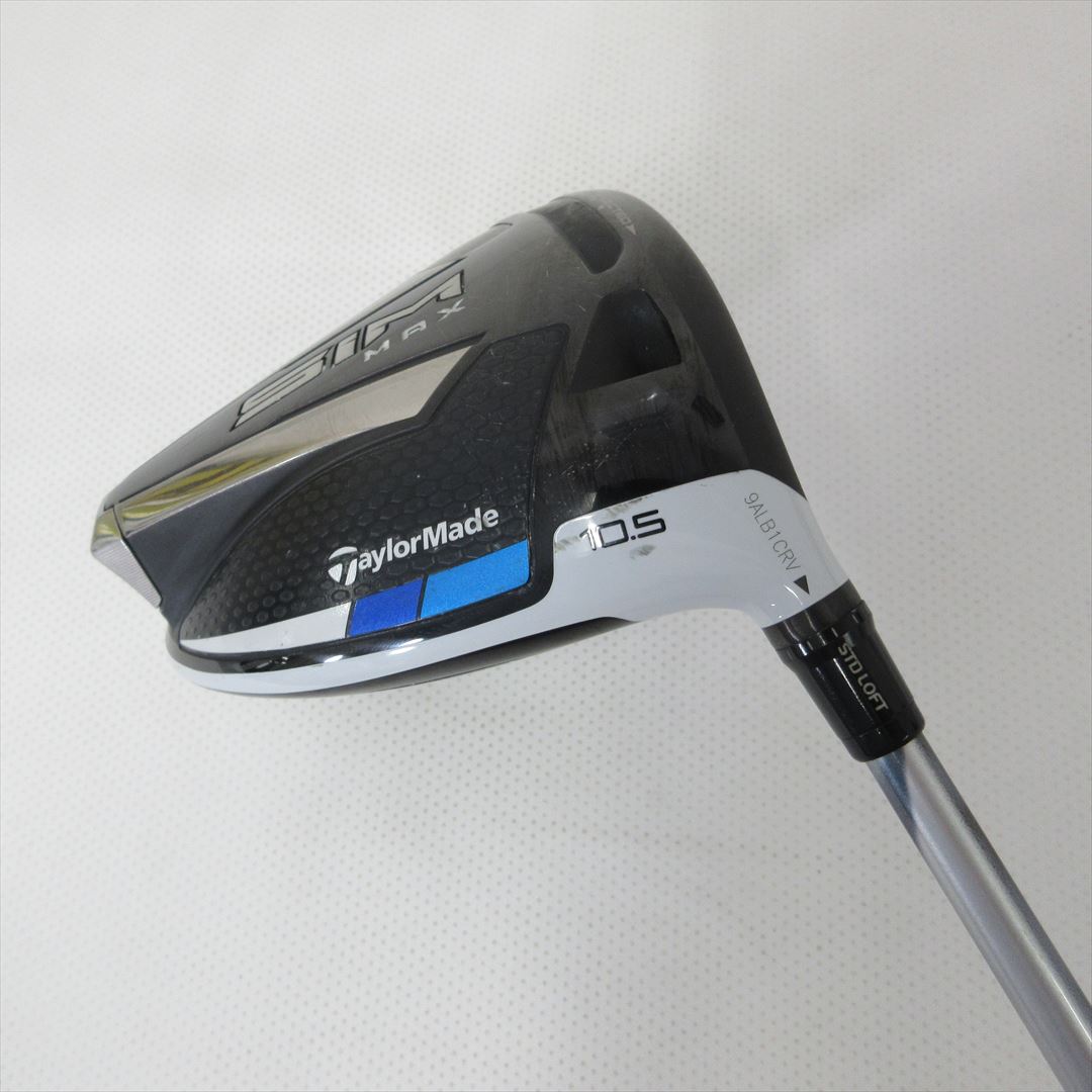 TaylorMade Driver SIM MAX 10.5° Stiff Speeder 569 EVOLUTION 6