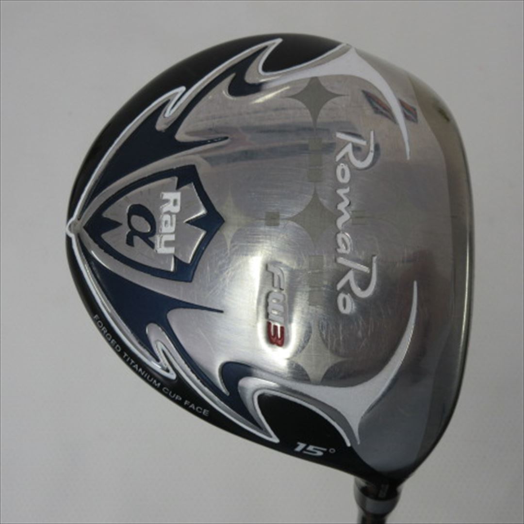 RomaRo Fairway RomaRo Ray Alpha(2019) 3W 15° Stiff PLATINUM SPEEDER 4