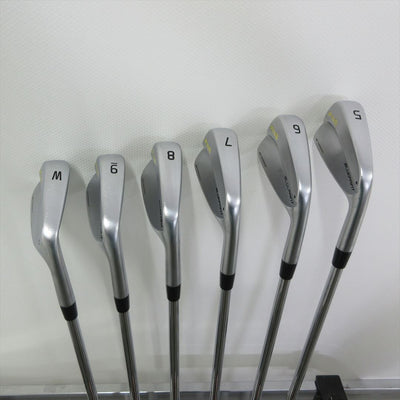 Ping Iron Set BLUEPRINT Stiff NS PRO MODUS3 TOUR105 6 pieces Dot Color Black