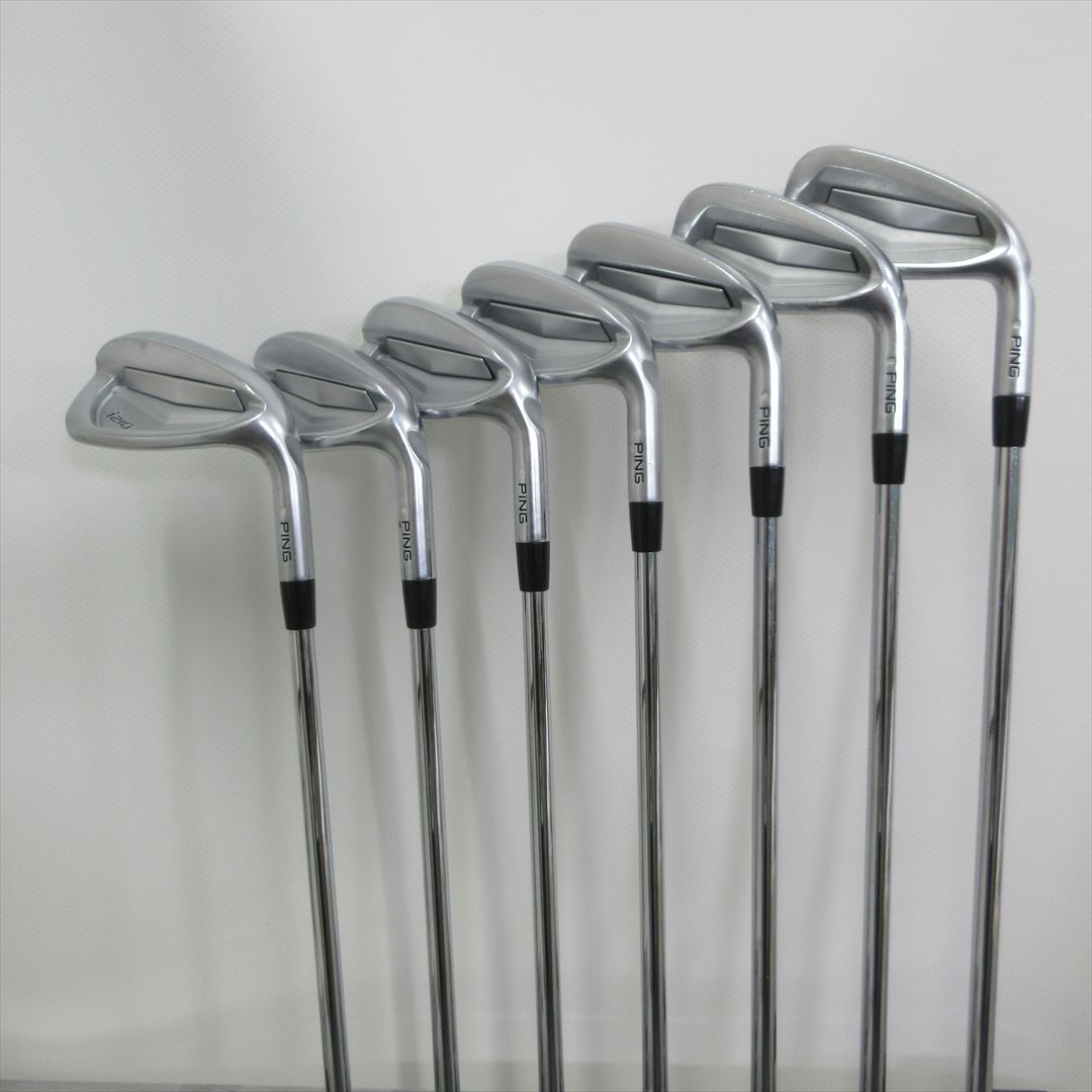 Ping Iron Set i210 Regular NS PRO MODUS3 TOUR115 7 Pieces Dot Color White