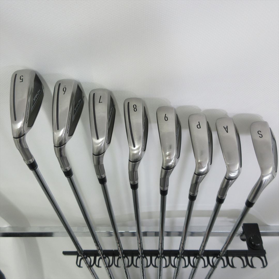 TaylorMade Iron Set Left-Handed STEALTH Stiff KBS MAX MT85 JP 8 pieces